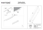 Oświetlenie szynowe Technical Points IP20 x TR031-4-12WTW-DD-B | Czarny