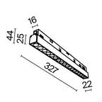 Oświetlenie szynowe Technical Points IP20 x TR031-4-18W3K-S-DS-W | Biały