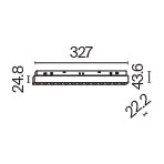 Oświetlenie szynowe Technical Points IP20 x TR031-4-18WTW-DD-B | Czarny