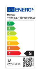 Oświetlenie szynowe Technical Points IP20 x TR031-4-18WTW-DD-W | Biały