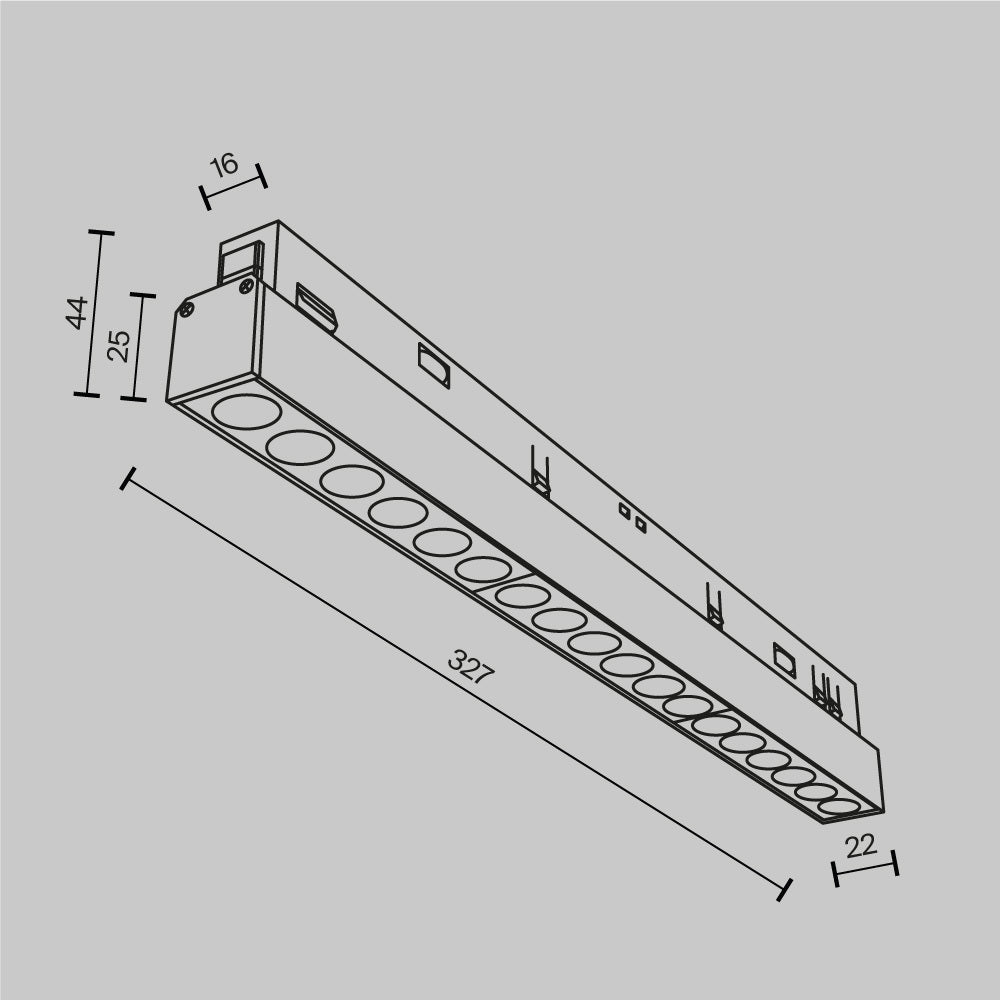 Oświetlenie szynowe Technical Points IP20 x TR031-4-18WTW-DD2-W | Biały
