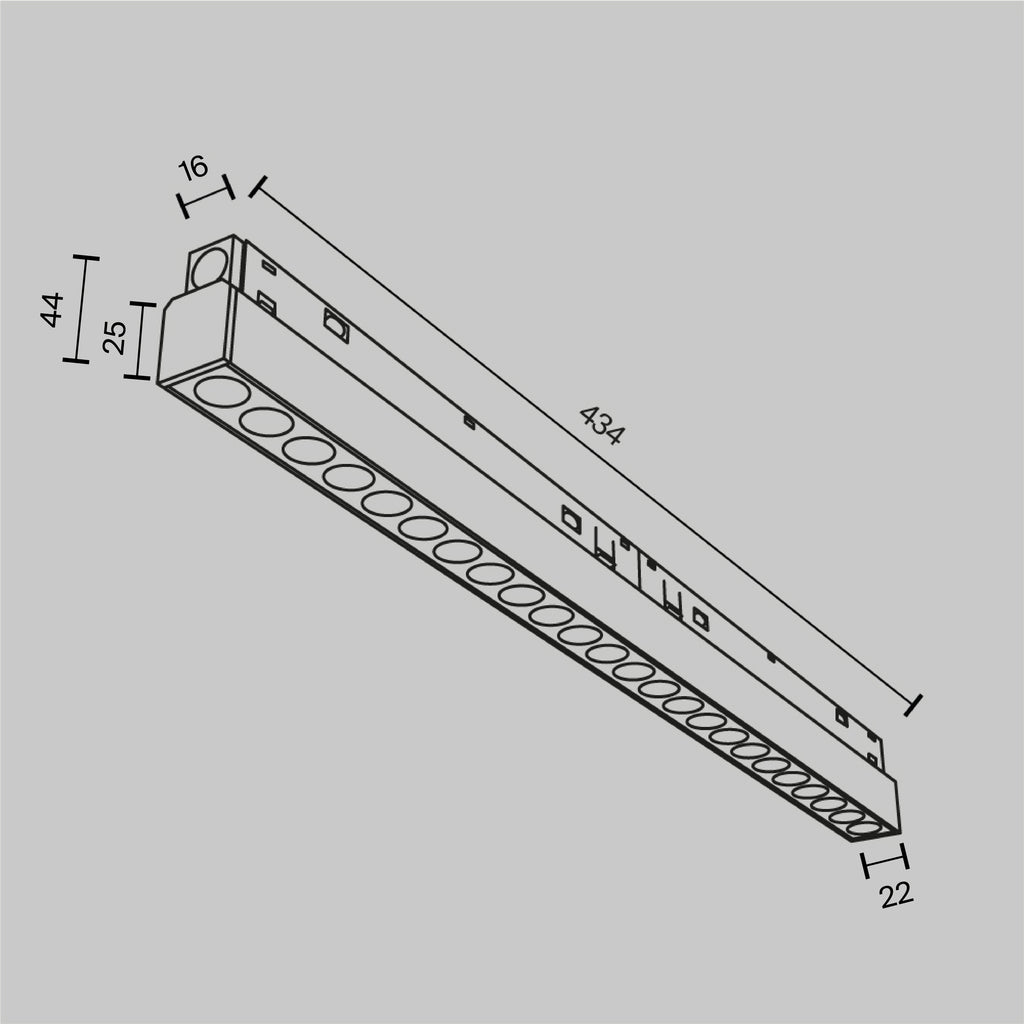 Oświetlenie szynowe Technical Points IP20 x TR031-4-24WTW-DD-W | Biały