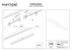Oświetlenie szynowe Technical Points IP20 x TR031-4-24WTW-DD2-B | Czarny