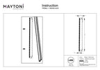 Oświetlenie szynowe Technical Points IP20 x TR082-1-18W4K-M-B | Czarny