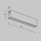 Oświetlenie szynowe Technical Points IP20 x TR150-1-12W2.7K-M-BS-DE | Mosiądz