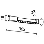 Oświetlenie szynowe Technical Points Rot IP20 x TR010-1-10W3K-M-W-DE | Biały