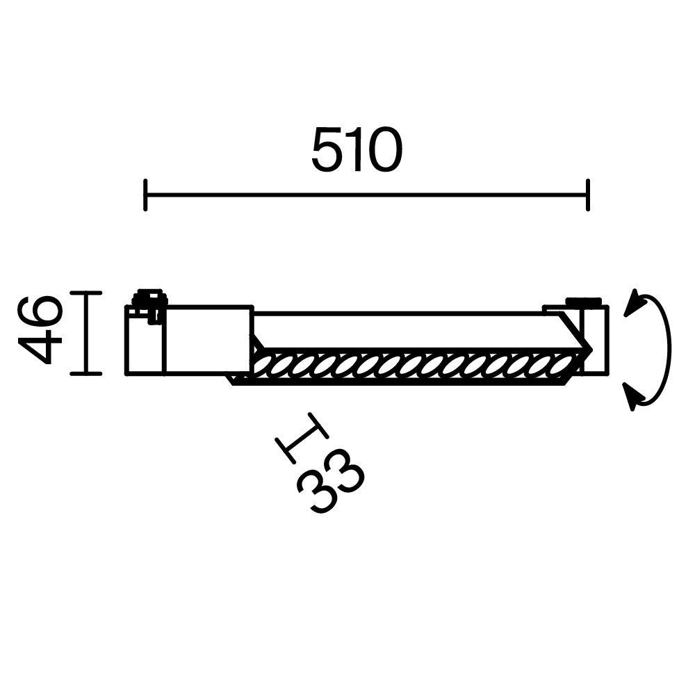 Oświetlenie szynowe Technical Points Rot IP20 x TR010-1-22W3K-M-W-DE | Biały