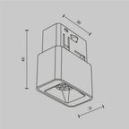 Oświetlenie szynowe Technical Points S IP20 x TR100-2-2W4K-S-W | Biały