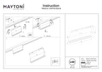Oświetlenie szynowe Technical Points rot IP20 x TR033-4-12WTW-DD2-B | Czarny