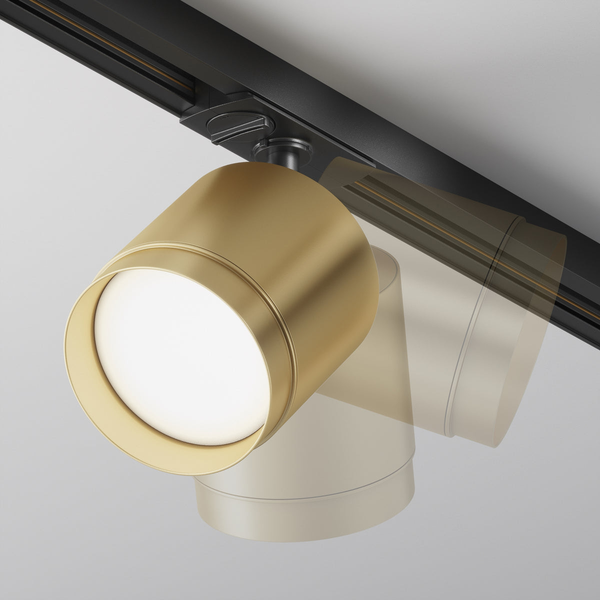 Oświetlenie szynowe Technical Polar IP20 1xGX53 TR088-1-GX53-MG | Czarny