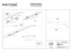 Oświetlenie szynowe Technical Relax IP20 x TR107-4-5W-DS-BS | Czarny