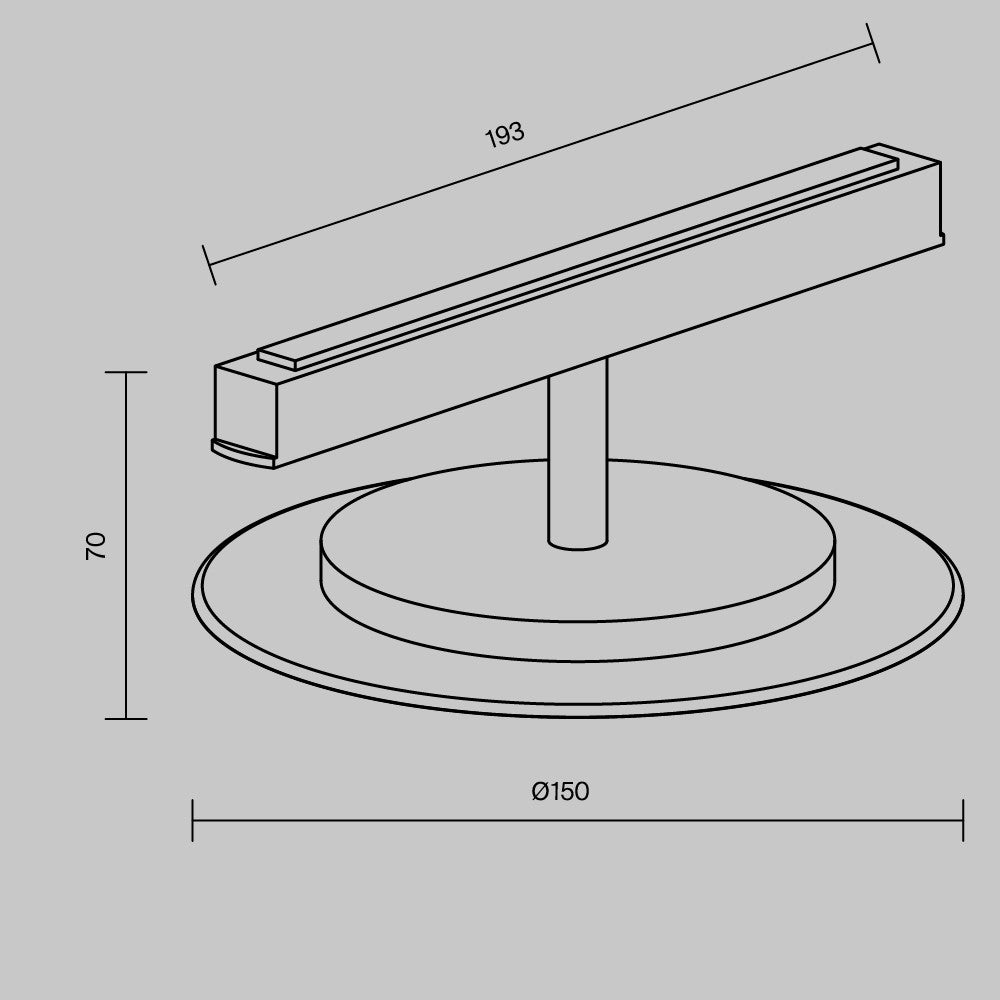 Oświetlenie szynowe Technical Relax IP20 x TR107-4-5W-DS-W | Czarny