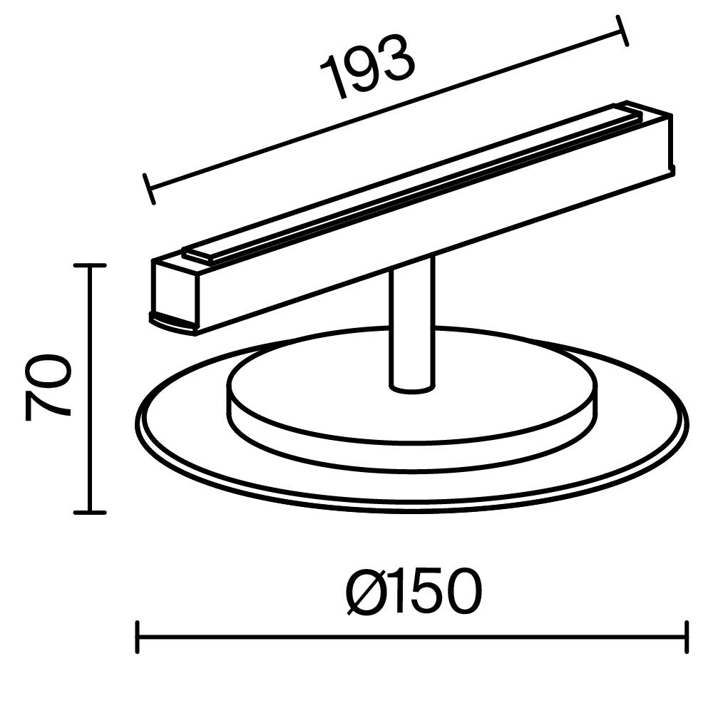 Oświetlenie szynowe Technical Relax IP20 x TR107-4-5W-DS-W | Czarny
