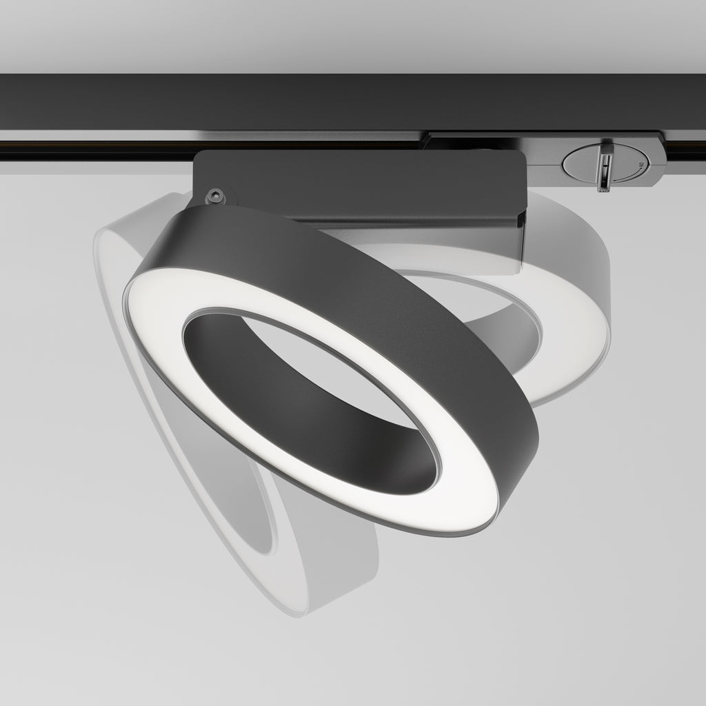 Oświetlenie szynowe Technical Rim IP20 x TR044-1-12W4K-B | Czarny