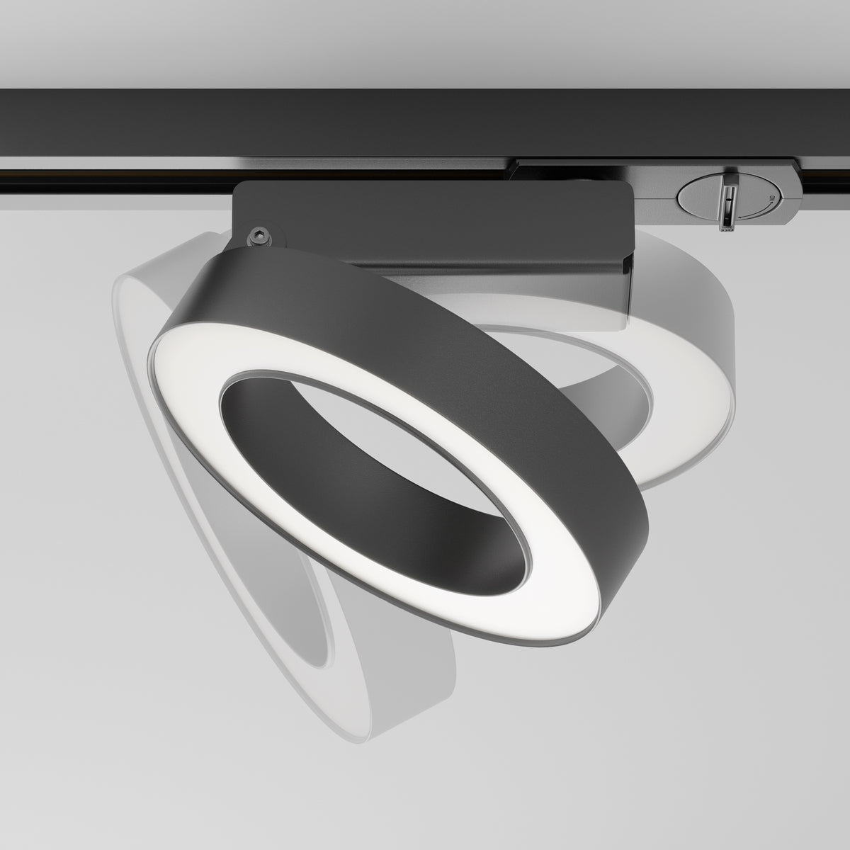 Oświetlenie szynowe Technical Rim IP20 x TR044-1-12W4K-B | Czarny