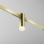 Oświetlenie szynowe Technical Skim IP20 x TR145-1-3W2.7K-W-BS-DE | Mosiądz