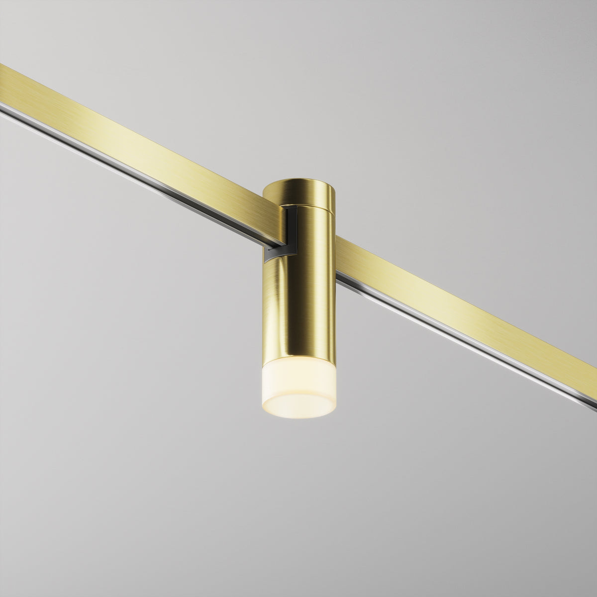 Oświetlenie szynowe Technical Skim IP20 x TR145-1-3W2.7K-W-BS-DE | Mosiądz