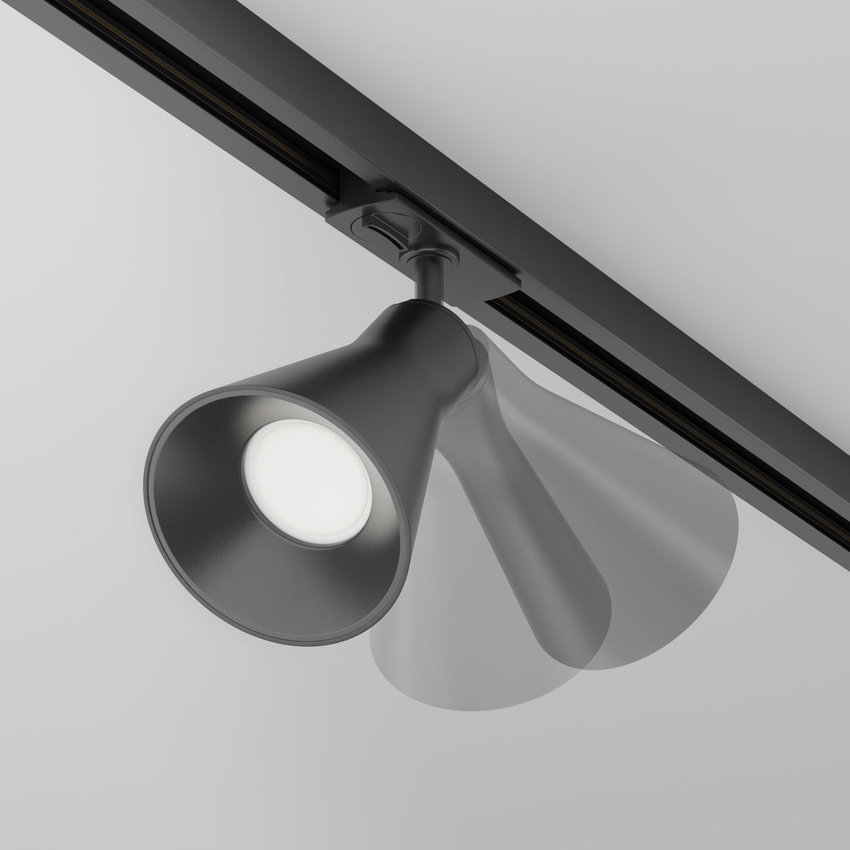 Oświetlenie szynowe Technical Virar IP20 1xGU10 TR022-1-GU10-B | Czarny