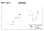 Oświetlenie szynowe Technical Vuoro IP20 x TR029-3-10W3K-B | Czarny