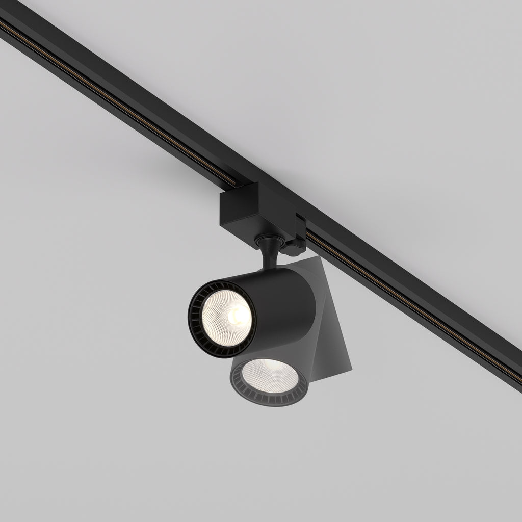 Oświetlenie szynowe Technical Vuoro IP20 x TR029-3-10W3K-S-B | Czarny