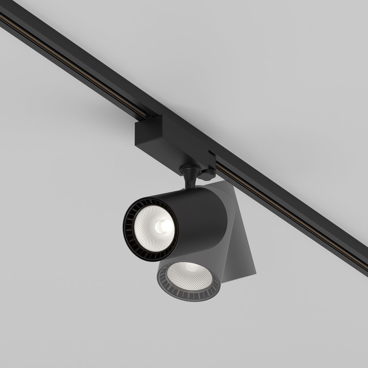 Oświetlenie szynowe Technical Vuoro IP20 x TR029-3-20W4K-S-B | Czarny