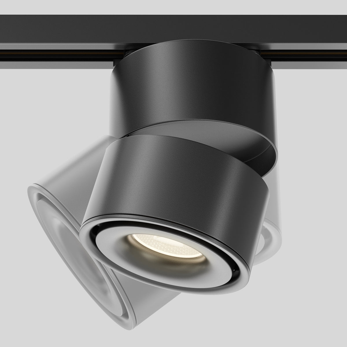 Oświetlenie szynowe Technical Yin IP20 x TR084-1-15W3K-D-B | Czarny