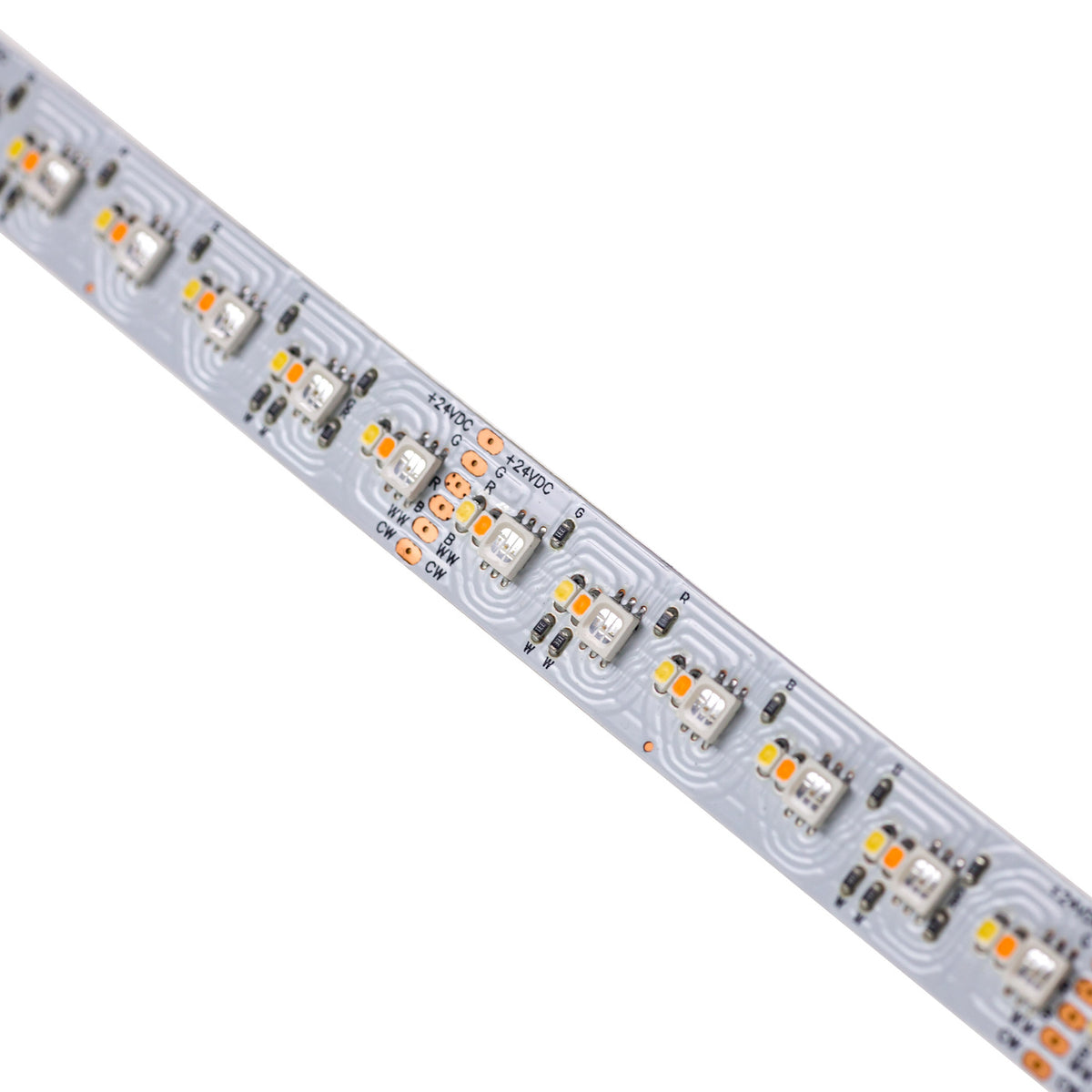 PASEK LED 20W/5m 3535/2216 24V RGBW CCT 96LED/1m5 LAT 1M (rolka 5m) - w silikonie NANO