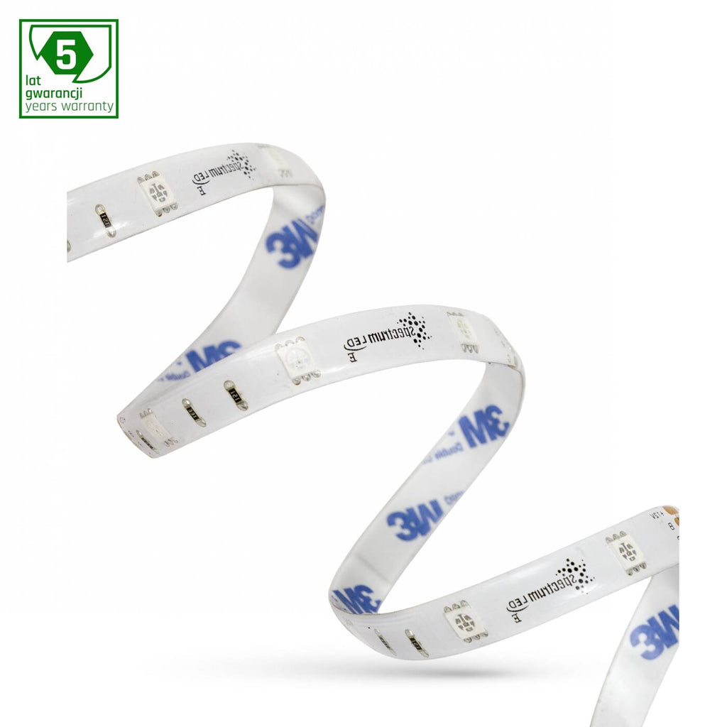 PASEK LED 30W 5050 30LED RGB 5 LAT 1M (ROLKA 5M) - BEZ OSŁONY