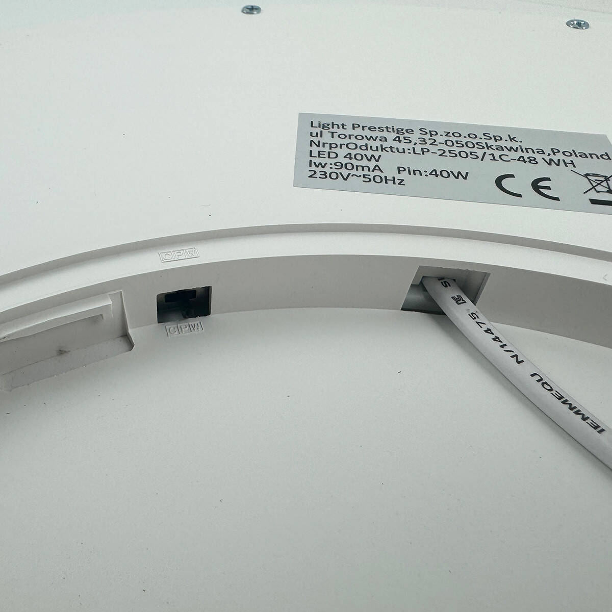 Plafon California LED CCT biały 60 cm LP-2505/1C-60 WH