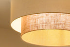 Plafon DUOLLA BOHO 89651 beżowy/kremowy 3xE27 średn.60cm