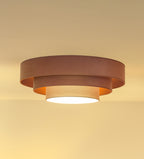 Plafon DUOLLA LUNETA CARAMEL 750336 jasno brązowy/złoty n/axLampa LED średn.60cm