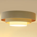 Plafon DUOLLA LUNETA LATTE 750107 kremowy/złoty n/axLampa LED średn.80cm