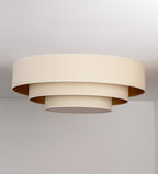 Plafon DUOLLA LUNETA LATTE 750107 kremowy/złoty n/axLampa LED średn.80cm