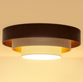 Plafon DUOLLA LUNETA TIRAMISU 750756 brązowy/kremowy n/axLampa LED średn.80cm