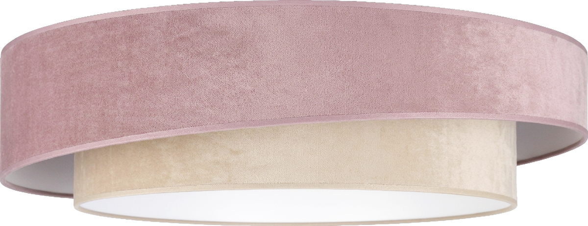 Plafon DUOLLA SHINE LED 753092 różowy/beżowy n/axLampa LED średn.60cm