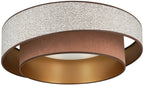 Plafon DUOLLA VEGAS SHINE 608244 szary/brązowy n/axLampa LED średn.60cm