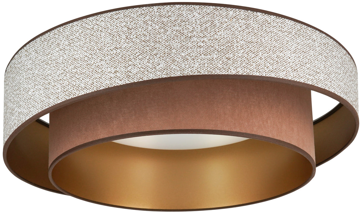 Plafon DUOLLA VEGAS SHINE 608244 szary/brązowy n/axLampa LED średn.60cm