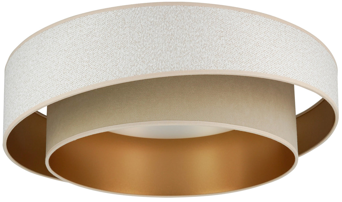 Plafon DUOLLA VEGAS SHINE 608268 kremowy/beżowy n/axLampa LED średn.60cm