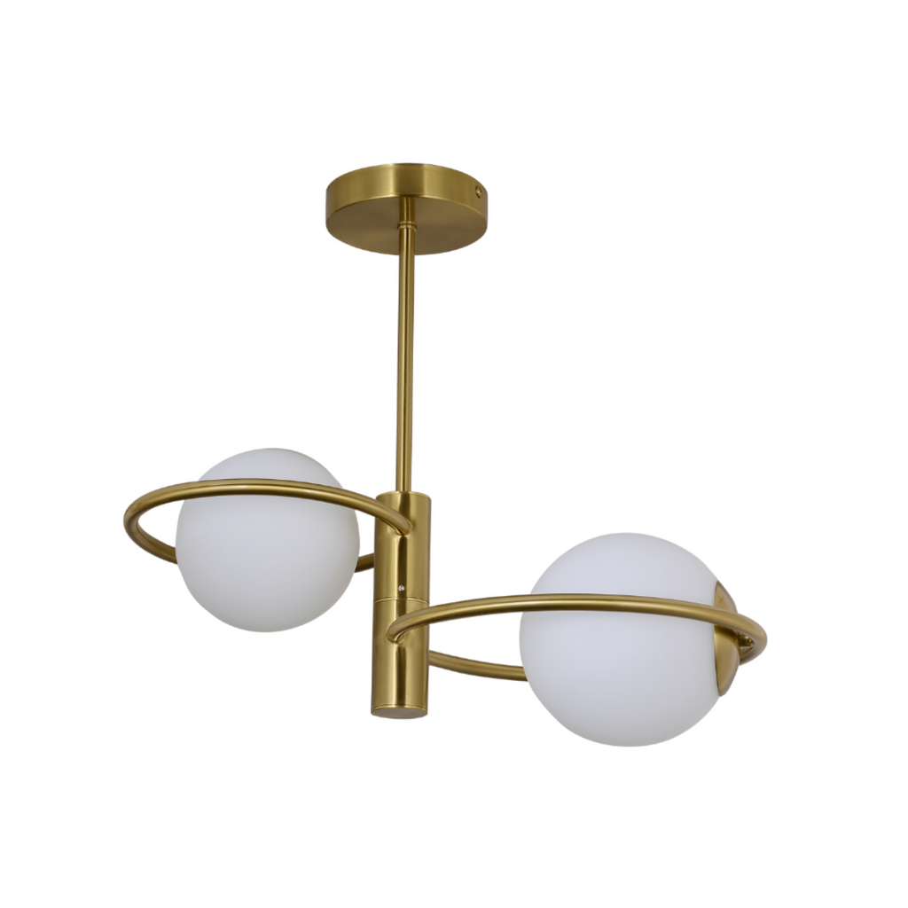 Plafon Dorado ring złota 2 x E14