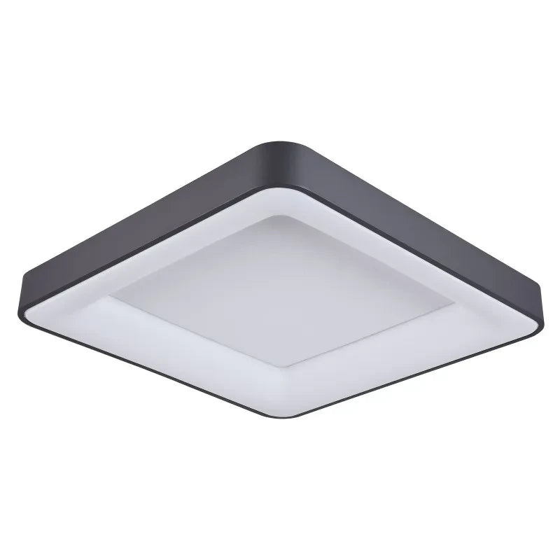 Plafon Giacinto dł. 60cm 50W LED ciepła biel 3000K | czarny
