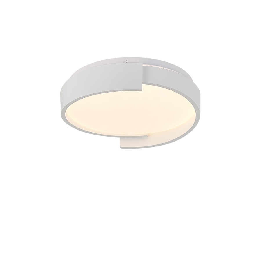 Plafon Halo 38 cm biały LED CCT