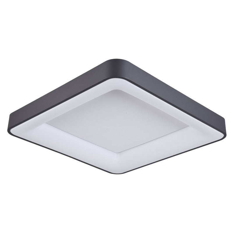 Plafon LED Giacinto 60cm 50W LED neutralna biel 4000K | czarny