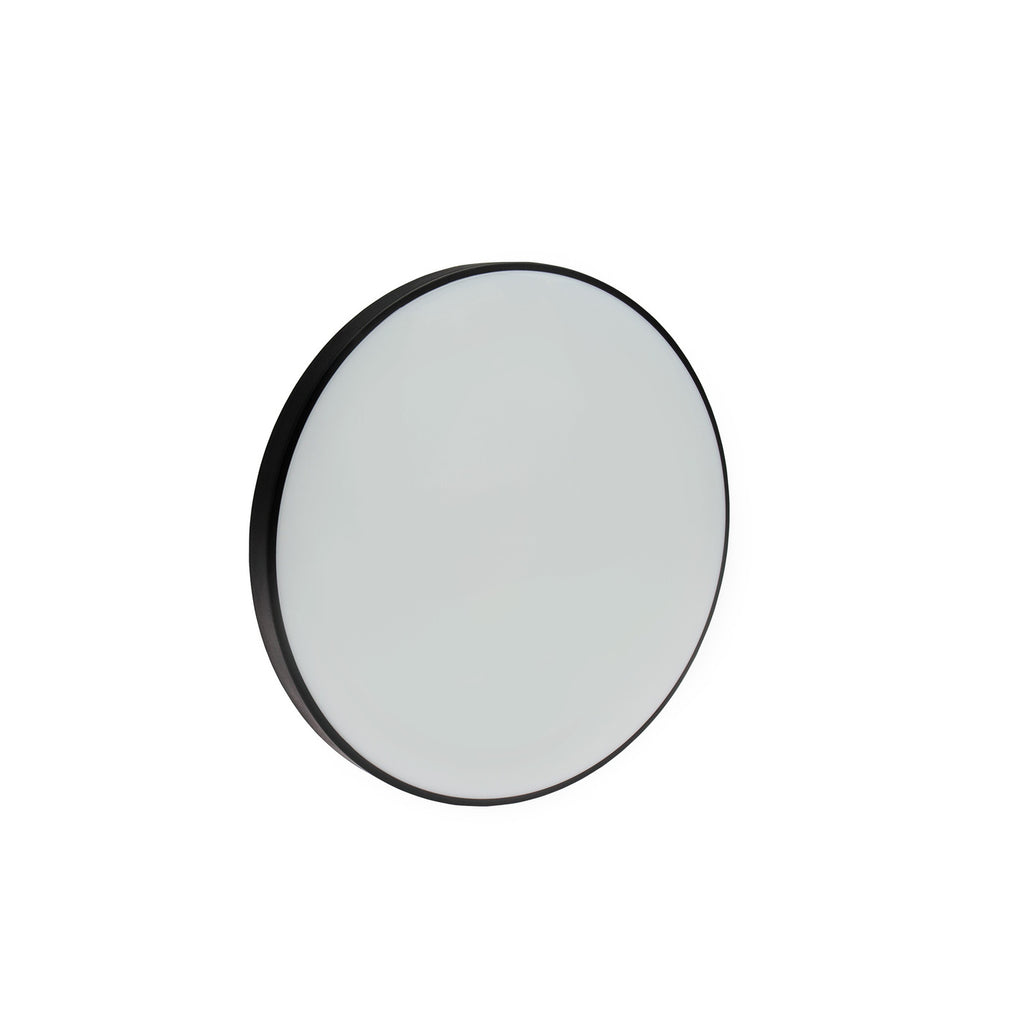 Plafon NYMPHEA BLACK & WHITE RINGS 24W WW 230V 115st IP54 FI320x52 BIAŁY/CZARNY OKRĄGŁA CZUJNIK