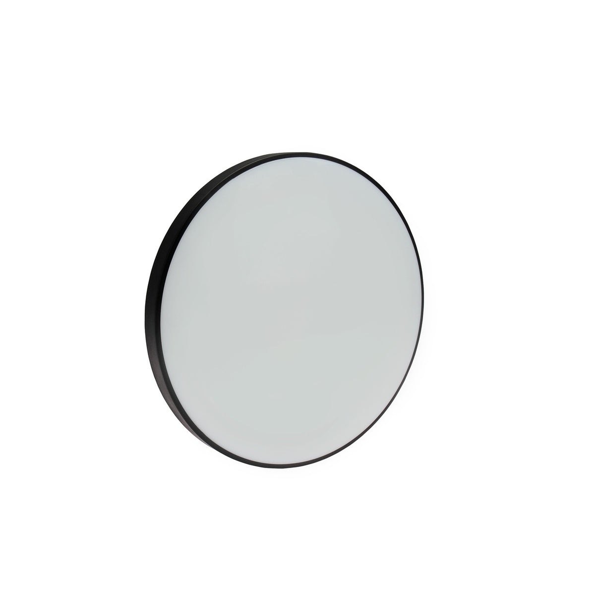 Plafon NYMPHEA BLACK & WHITE RINGS 24W WW 230V 115st IP54 FI320x52 BIAŁY/CZARNY OKRĄGŁA CZUJNIK