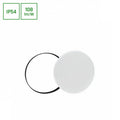 Plafon NYMPHEA RING 32W 6000K 230V IP54 IK04 38 cm | Biały czarny