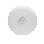 Plafon NYMPHEA RING 32W 6000K 230V IP54 IK04 38 cm | Biały czarny