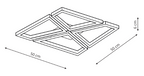 Plafon Nivra czarny LED CCT
