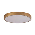 Plafon Orbital 60cm 60W LED neutralna biel 4000K | złoty