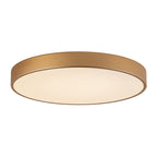 Plafon Orbital 60cm 60W LED neutralna biel 4000K | złoty