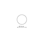 Plafon PLATILLO, mały, biały, 6W LED, barwa ciepła 3000K